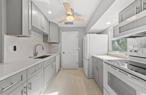 Sanibel Casa | Charming Sanibel Island Duplex with Golf Cart, Pool, and Beach Gear!