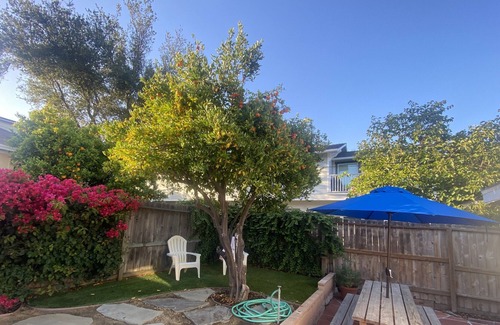 Oak Park Cabaña | Charming Santa Barbara Cottage with large private outdoor patio & garden