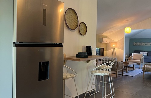 La Saline Les Bains Apartamento | Charming seafront apartment Saline Les bains Beach