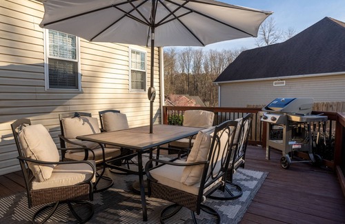 Greenville - Spartanburg Casa | Charming, spacious 1BD/1.5BA home ~ Furman steps away & Swamp Rabbit too!