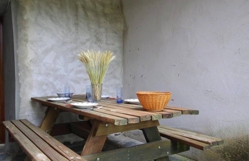 Ceaux-d'Allegre Cabaña | Casa rural con terraza cubierta y terreno cerca de Allègre