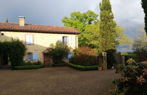 Miramont-Sensacq Casa | Casa tranquila, 4 personas, piscina, sudoeste, amarra, campagnendes