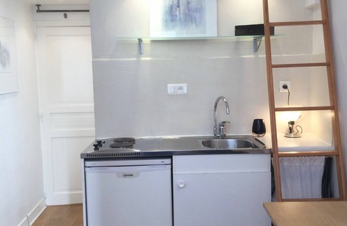 Enfants-Rouges Apartamento | Encantando pequeño estudio en el Marais