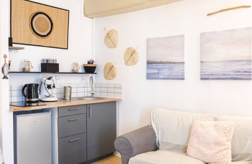 Honfleur Apartamento | Les Dunes-Estudio-Clásico-Baño con ducha-Vista a la Ciudad