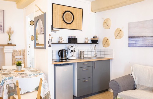 Honfleur Apartamento | Les Dunes-Estudio-Clásico-Baño con ducha-Vista a la Ciudad