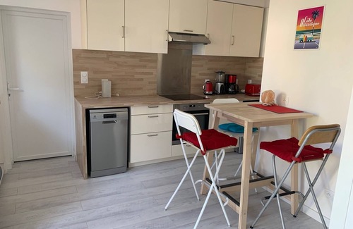 La Rochelle Apartamento | Charming studio with terrace and garden.