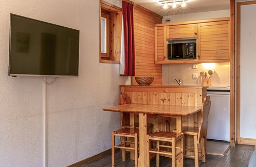 Val-d'Isere Apartamento | Estudio acogedor con parking, a pie de pistas y en el corazón del pueblo