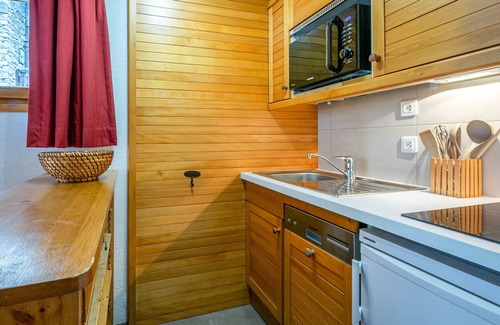 Val-d'Isere Apartamento | Estudio acogedor con parking, a pie de pistas y en el corazón del pueblo