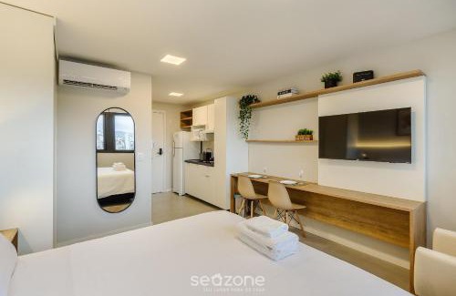 Rio Branco Apartamento | Estudio encantador con piscina en POA GRB0917