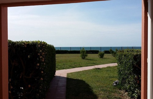 Sete Apartamento | Encantador estudio con piscina y vistas al mar para 4 personas en Garden Floor