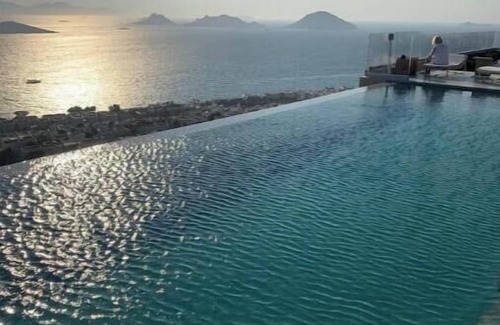 Turgutreis Casa | Charming Sunset with Islands and Aegean View