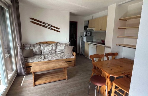 Puy-Saint-Vincent Apartamento | Charming studio in chalet in Puy Saint Vincent 1700 for 4 people