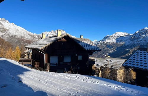 Puy-Saint-Vincent Apartamento | Charming studio in chalet in Puy Saint Vincent 1700 for 4 people