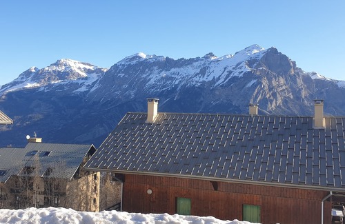 Puy-Saint-Vincent Apartamento | Charming studio in chalet in Puy Saint Vincent 1700 for 4 people