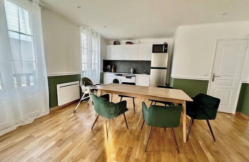 Villers-sur-Mer Apartamento | Charming T3 on the seafront