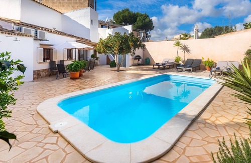 Santanyi Villa | Encantadora casa de pueblo con piscina - Can Tatau