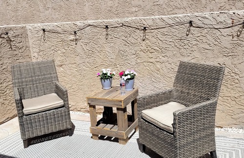 Carriage Manor Casa | Charming townhome with 2 bedrooms and 2 baths in a gated 55+ community.