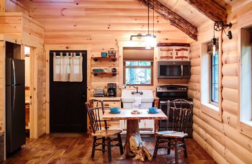Millersburg Cabina | Charming Treehouse Getaway with Treetop Views