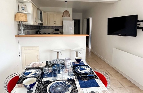 Rivedoux-Plage Casa | Charming villa facing the sea parking and garden