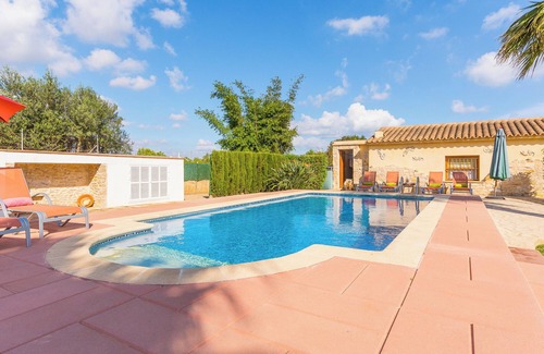 Santa Margalida Villa | Encantadora villa "Finca Santa Eulalia Petit" con porche y piscina