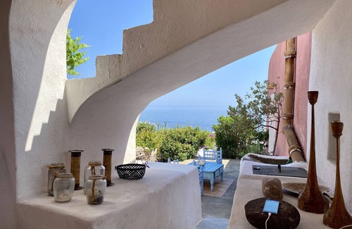 Malfa Villa | Charming villa in SALINA Capo Faro- dream sunset -