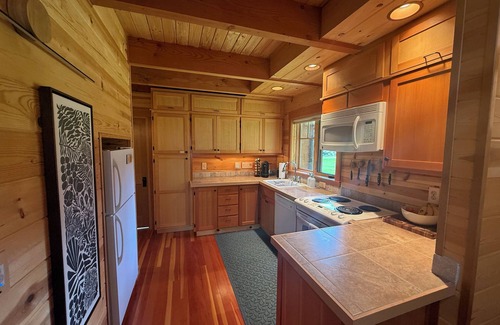 McKenzie Bridge Cabina | Charming Waterfront Cabin in McKenzie Bridge with WiFi, AC