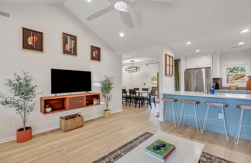 Russellville Casa | Charming Waterfront Compound w/ Lake Access - Pet Friendly -Theatre and Game Room