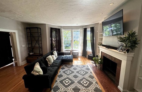 Detroit Casa | Charming West Village Townhouse, steps from shops and entertainment.