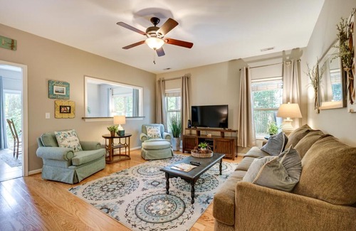 Wilmington Casa | Charming Wilmington Home with Patio about 7 Mi to Beach!
