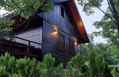 Sertic Poljana Casa | Charming wood house with outdoor hot tub located in National park Plitvice lake.