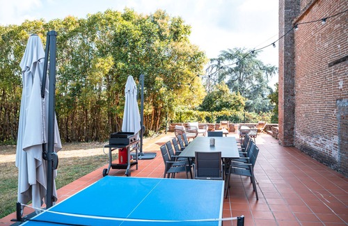Corbarieu Villa | Chateau Beaudesert - Piscina - Pista de tenis - Parque