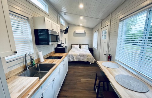 Skyland Casa | Cheerful 1-bedroom Tiny Home in South Asheville