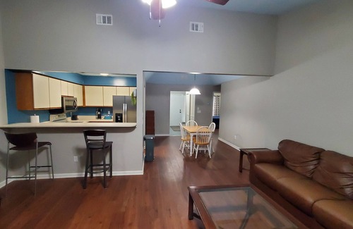Arlington Casa | Cheerful 2-Bedroom Townhome with Private Back Yard