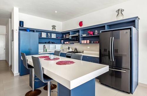 La Paloma Villa | Cheerful dog-friendly villa with beach views, outdoor pool, private patio, & AC