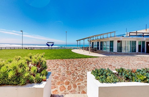 La Paloma Villa | Cheerful dog-friendly villa with beach views, outdoor pool, private patio, & AC