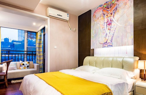 Chengdu City Centre Apartamento | Chengdu Elsewhere Homestay
