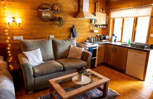 Welshpool Chalet De Esquí | Cherry Cabin - Little Log Cabin in Wales