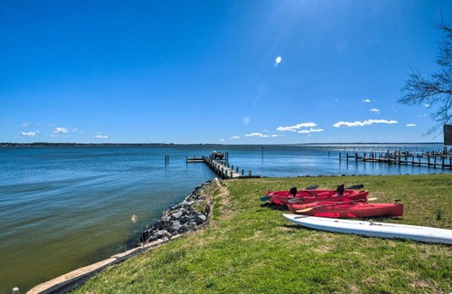 Rock Point Casa | Chesapeake Bay Vacation Rental with Boat Dock!