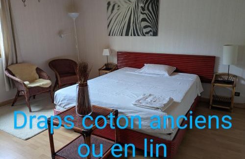 Varces-Allieres-et-Risset Casa | Chez Claire - Immense chambre, salle de bain indépendante réservée aux voyageurs, quartier calme, parking gratuit dans cour fermée