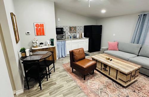 Springtown Apartamento | Chic 1-bedroom apartment in Springtown, TX with AC, WiFi