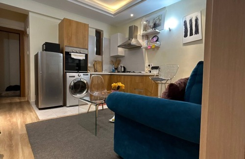 Kileleshwa Apartamento | Chic 1-bedroom apartment in Nairobi with fitness room near CBD-Moon valley