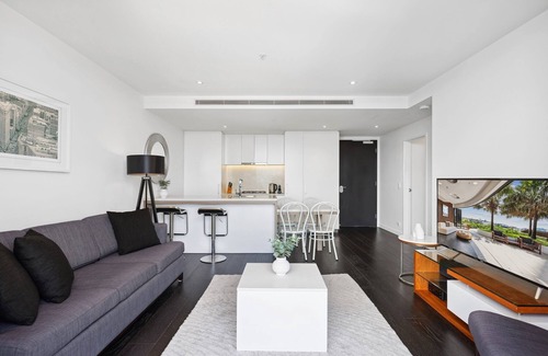 Fortitude Valley Apartamento | Chic 1-Bedroom Apartment with Pool and Gym