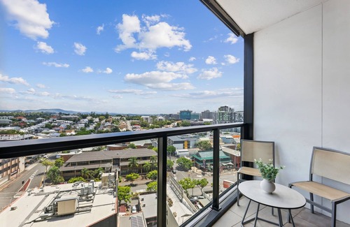 Fortitude Valley Apartamento | Chic 1-Bedroom Apartment with Pool and Gym