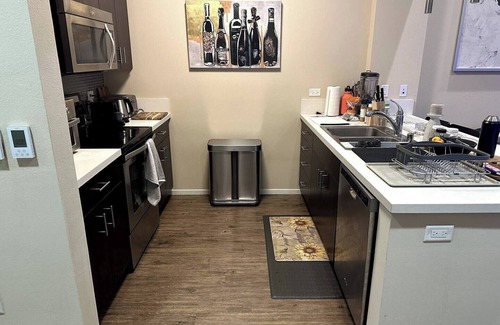 Mission Bay Apartamento | Chic 1-bedroom with fitness room and WiFi in wonderful San Francisco