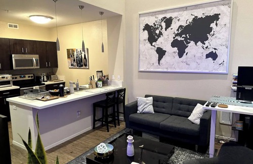 Mission Bay Apartamento | Chic 1-bedroom with fitness room and WiFi in wonderful San Francisco