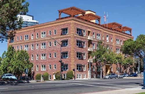 Cortez Hill Apartamento | Chic 1-bedroom with AC, WiFi, fitness room in pleasant San Diego