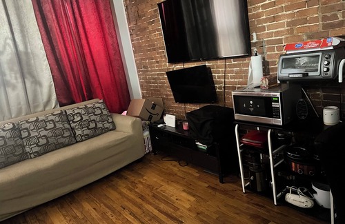 Bedford-Stuyvesant Apartamento | Chic 1-bedroom with WiFi, AC, fitness room in vibrant Brooklyn