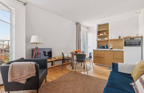 Enfants-Rouges Apartamento | Chic 1BR in the Heart of Le Marais - Bretagne