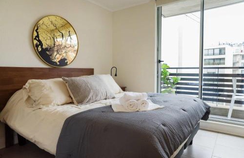 Downtown Santiago Apartamento | Chic 1BR Oasis in Centro Steps from Metro