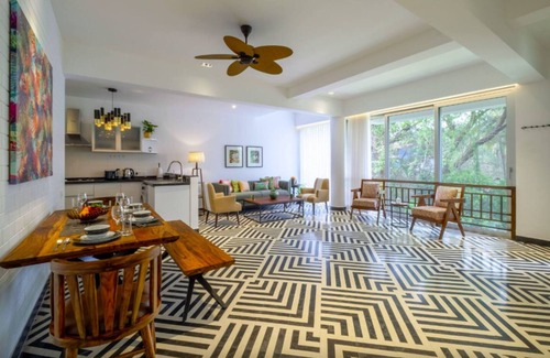 Assagao Apartamento | Chic 2BR Hideaway in Assagao Near Anjuna Beach